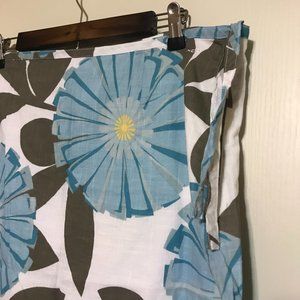 Floral Cotton Skirt by Columbia